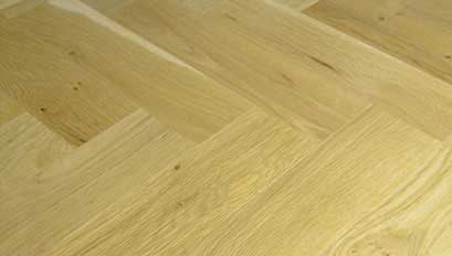 Oak Parquet Flooring Blocks, Natural